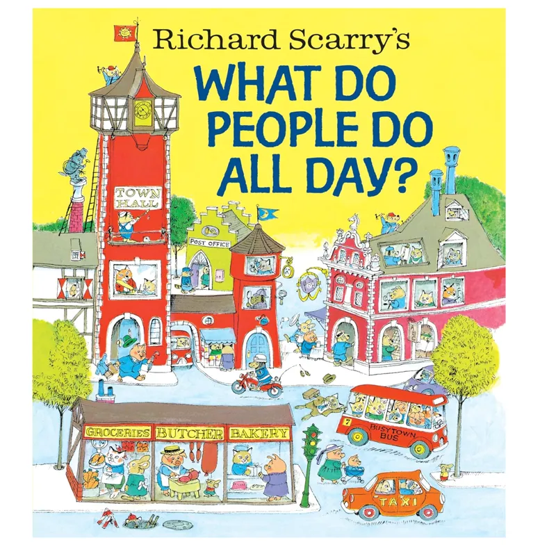 What Do People Do All Day Book