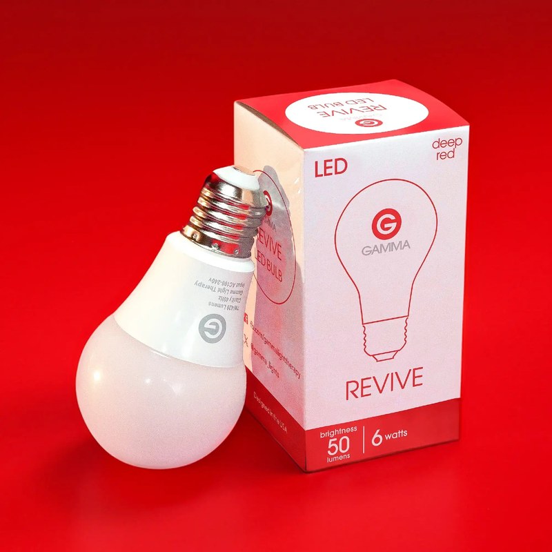 Gamma Revive 670nm Red Light Sleep Bulb