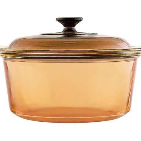 Round Glass Dutch Oven