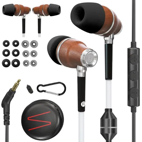 EMF-Free Earbud Headphones
