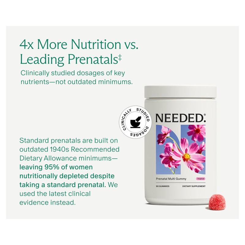 Needed Prenatal Multivitamin Gummy