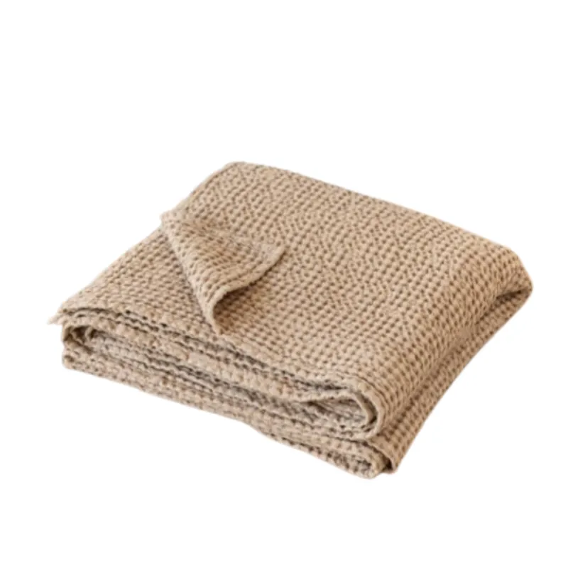 Magic Linen Waffle Throw