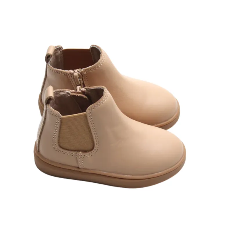 Consciously Baby Chelsea Leather Boots